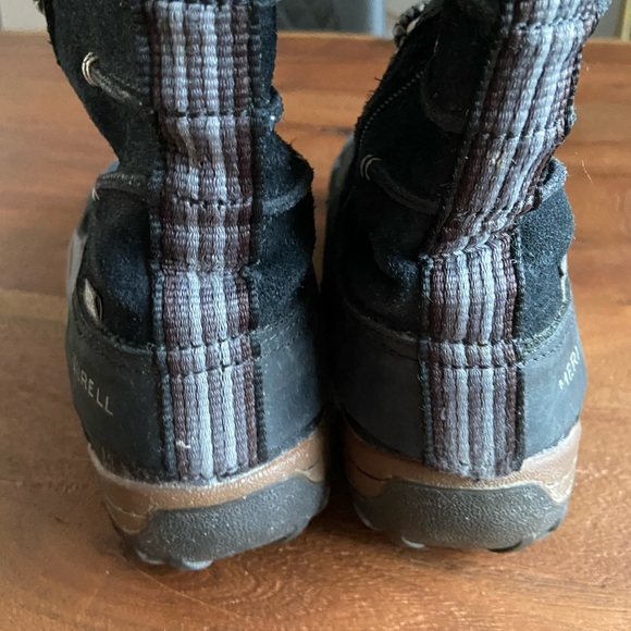 Merrell - Decora Prelude Winter leather/suede waterproof boots - Picture 5 of 10